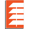 A vector image of blinds that are custom made